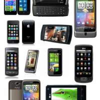 Appel, Sony, Motorola, Nokia, HTC, Samsung, LG, Huawei akıllı telefonlardan kalıntılar.