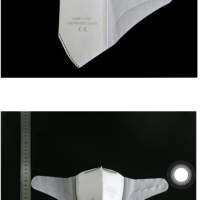 Maska oddechowa KN95 Comfort (z klipsem na nos, bez zaworu)