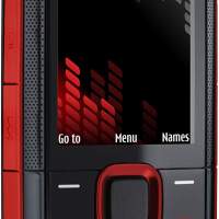 Téléphone portable Nokia 5130 XpressMusic rouge (GSM, Bluetooth, appareil photo 2 MP, Nokia Music Store, radio FM stéréo)