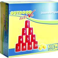 Outdoor active can throwing 13 pieces