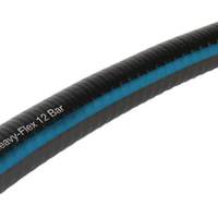 Pressure hose Heavy-Flex Black ID25mm black/blue 5.0mm L.50m