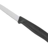 Paring knife 8cm black, 6 pieces