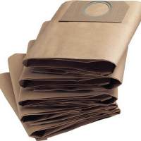 Paper filter bag for wet/dry vacuum cleaner NT 27/1, 5 pcs.