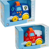 SpielMaus Baby Press & Go vehicles, assorted, 1 piece