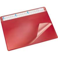 Runner desk pad Durella Soft 50x65cm red