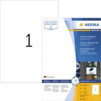HERMA outdoor label DIN A4 white 50 pcs./pack.