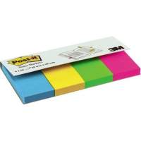 Post-it adhesive strips Page Marker 670-4U 20x38mm assorted 4 pcs./pack.