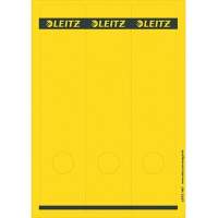 Leitz folder label 16870015 long/wide paper yellow 75 pieces/pack.