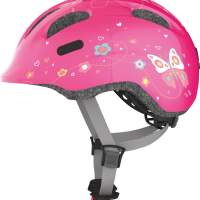 Abus bike helmet S 45-50 Smiley pink butterfly