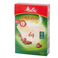 MELITTA filter bags 1x4 brown, 18 packs with 80 bags (1440 pieces)