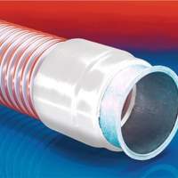 Flared tube CONNECT 243 FOOD for inner diameter 120mm for hose 350,351,355,533,341,345