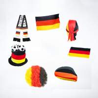 7 Teilig Fan-Set Deutschland – für die Fussball WM weltmeisterschaft 2022