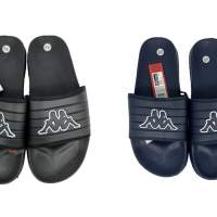 Kappa men's sandals mules black blue