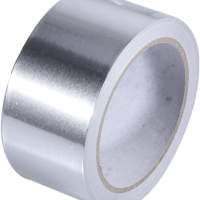 25 Meter Aluminium silber Klebeband Dichtband Band als Reperaturband Alu tape hitzebeständig & selbstklebend Aluminiumklebeband