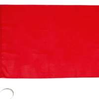 BANDIERA SEGNALETICA, bandiera rossa, bandiera a bandiera, originale VEB Bandtex Pulsnitz, varie dimensioni. nostalgia della DDR
