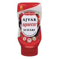 Pasta de condimento vegetal suave y picante Ajvar Squeeze (1 tubo de 310 g) 6X310g/ml = Karton