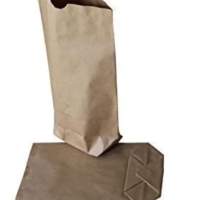 Пакет из коричневой бумаги с перекрестным дном - 2-СЛОЙНЫЙ - 36 х 52 см на 10 кг (200 шт.)